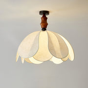 Boho Scalloped stof plafondlamp - afbeelding 2 | Noma Lighting
