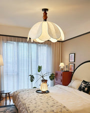 Boho Scalloped stof plafondlamp - afbeelding 3 | Noma Lighting