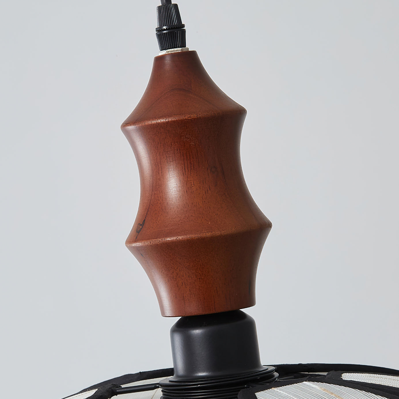 Boho Scalloped stof plafondlamp - afbeelding 5 | Noma Lighting