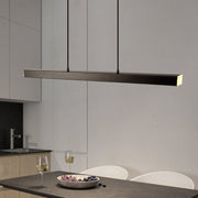 Edge Industriele LED Hanglamp Zwart Woonkamer Eettafel Metaal Acryl - afbeelding 4 | Noma Lighting