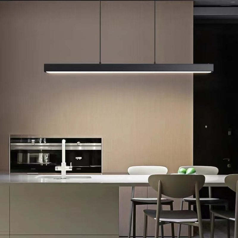 Edge Industriele LED Hanglamp Zwart Woonkamer Eettafel Metaal Acryl - afbeelding 8 | Noma Lighting