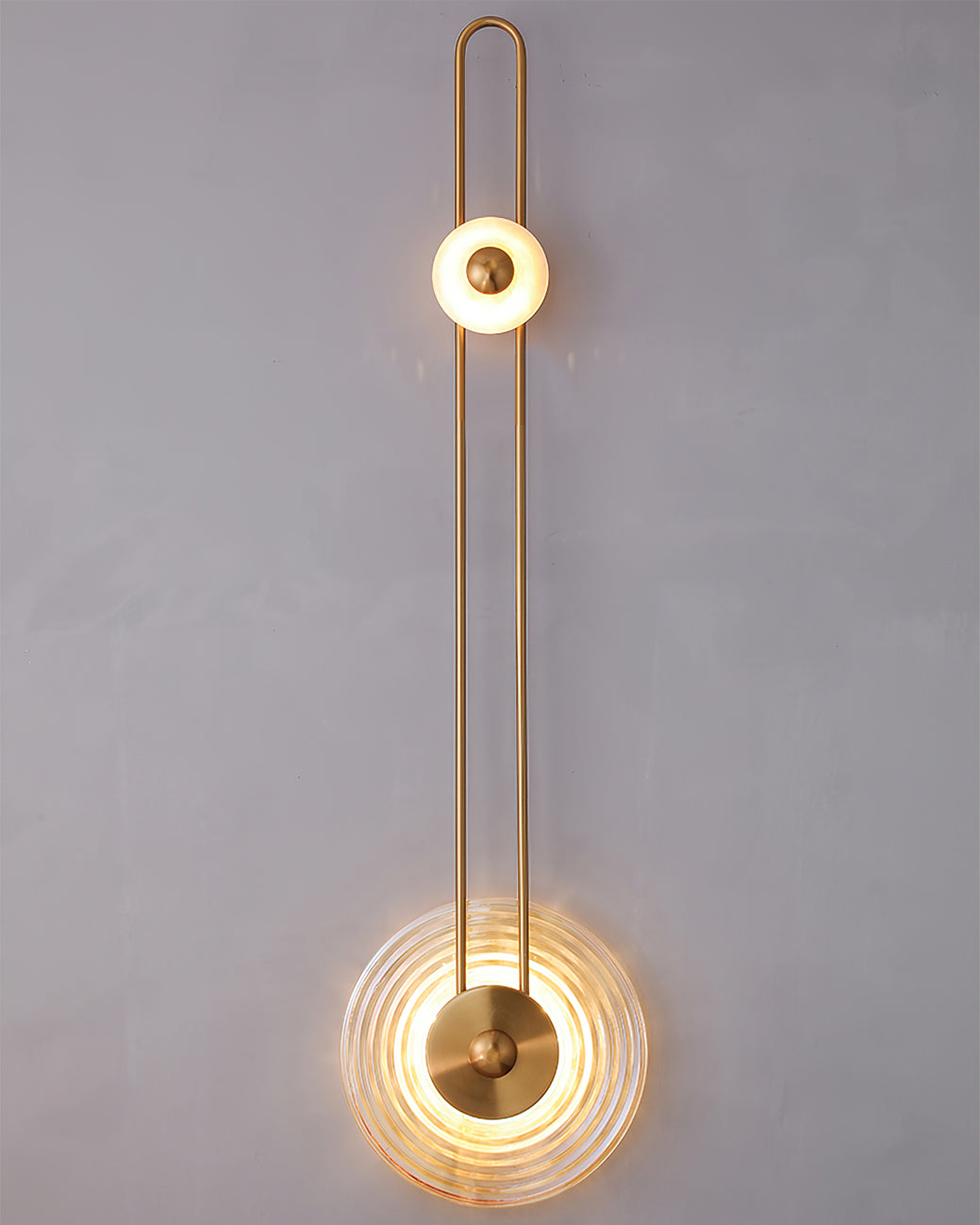 Eiroraria wandlamp sculpturale geometrie albast - afbeelding 17 | Noma Lighting