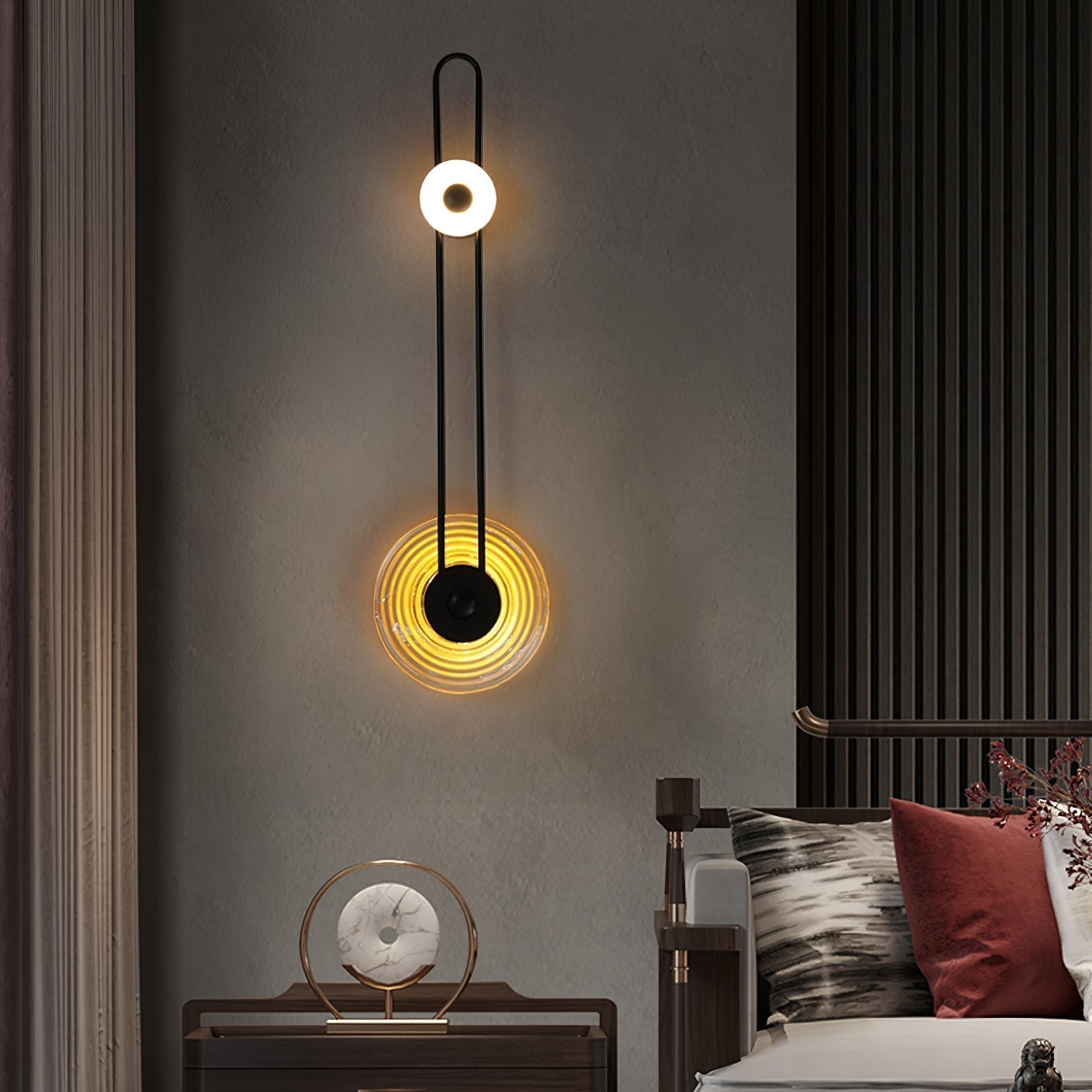 Eiroraria wandlamp sculpturale geometrie albast - afbeelding 22 | Noma Lighting
