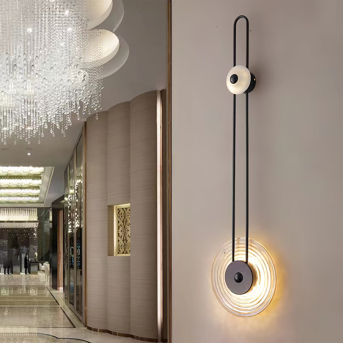 Eiroraria wandlamp sculpturale geometrie albast - afbeelding 25 | Noma Lighting