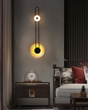 Eiroraria wandlamp sculpturale geometrie albast - afbeelding 8 | Noma Lighting