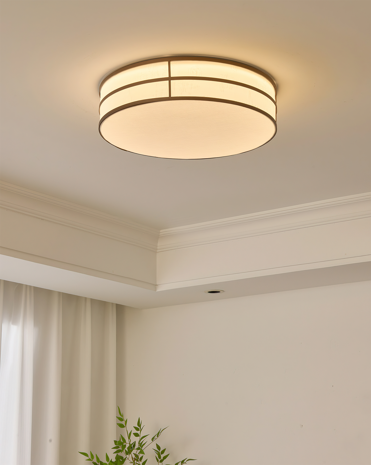 Elairena LED vlakke plafondlamp - afbeelding 3 | Noma Lighting