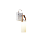 Galerie wandlamp Fontana glas leer marmer - afbeelding 15 | Noma Lighting