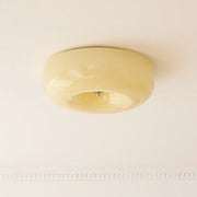 Hailie Vintage LED Plafondlamp Wit Metaal Glas Badrum Slaapkamer - afbeelding 14 | Noma Lighting