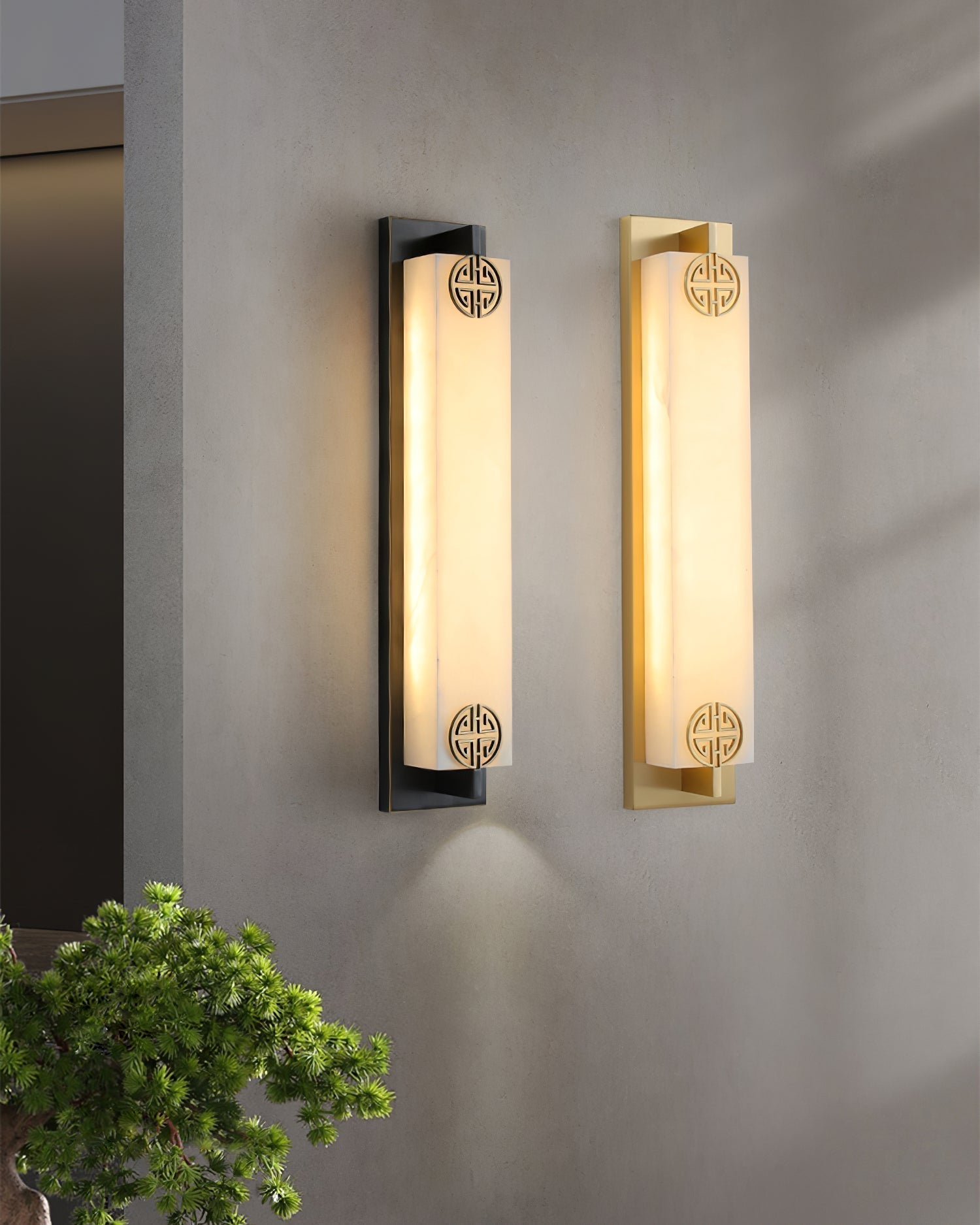 Kelen albasten wandlamp 4 Style - afbeelding 2 | Noma Lighting
