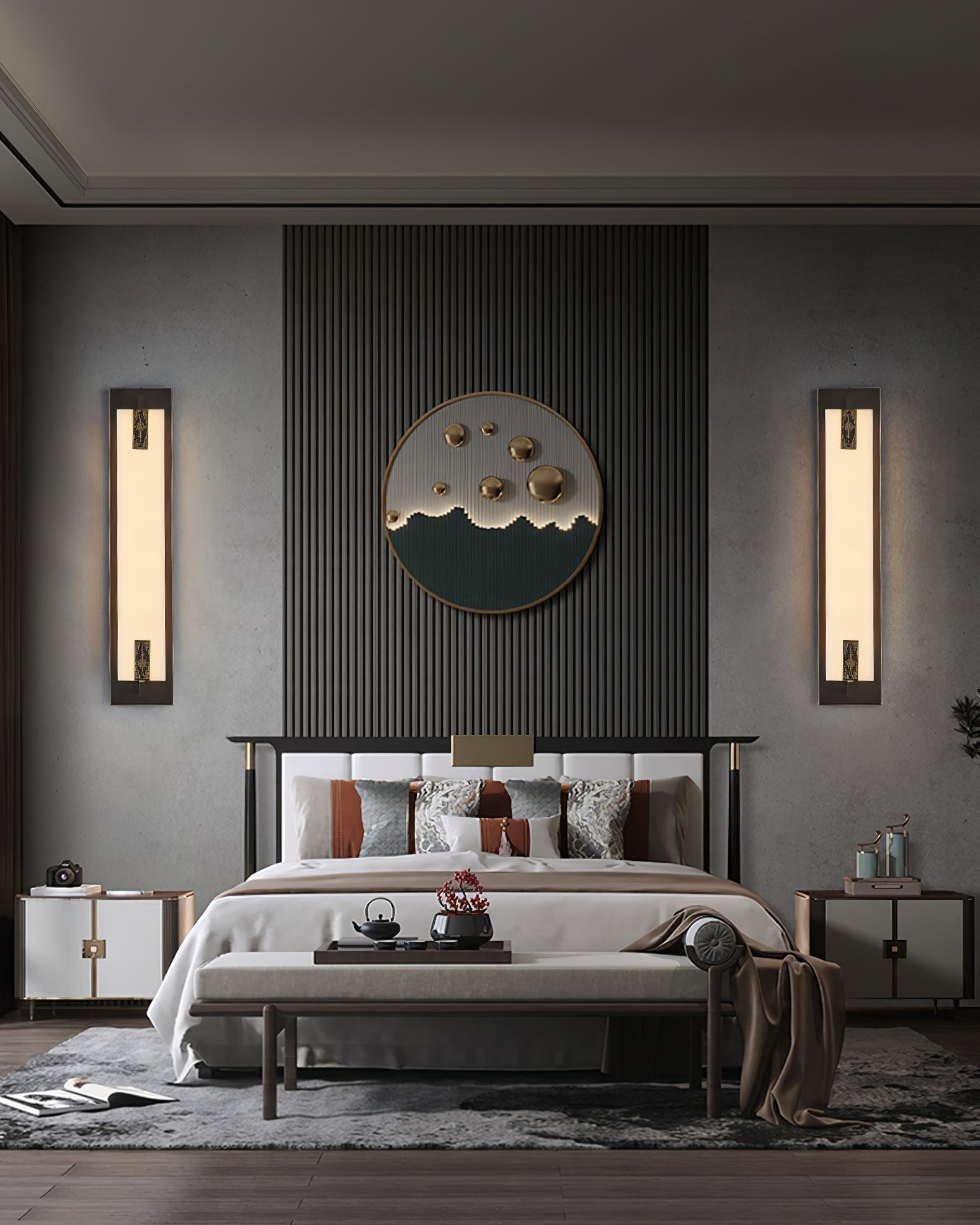 Kelen albasten wandlamp 4 Style - afbeelding 6 | Noma Lighting