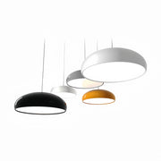 Leilani Moderne Ronde Hanglampen Wit Metaal Slaapkamer Woonkamer - afbeelding 1 | Noma Lighting
