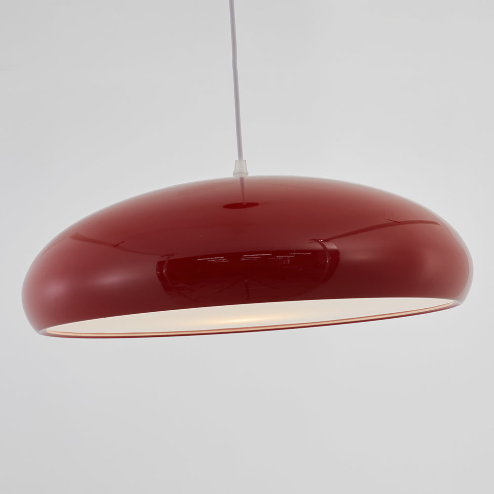 Leilani Moderne Ronde Hanglampen Wit Metaal Slaapkamer Woonkamer - afbeelding 14 | Noma Lighting