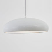 Leilani Moderne Ronde Hanglampen Wit Metaal Slaapkamer Woonkamer - afbeelding 16 | Noma Lighting