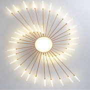 Lowry  Moderne Vuurwerk LED Plafondlampen Zwart Goud Woonkamer - afbeelding 22 | Noma Lighting