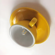 Morandi Moderne Koffiekopjes Keramische Plafondverlichting Blauw/Roze/Geel - afbeelding 9 | Noma Lighting