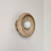 Neptune travertin wandlamp ringvormig - afbeelding 5 | Noma Lighting