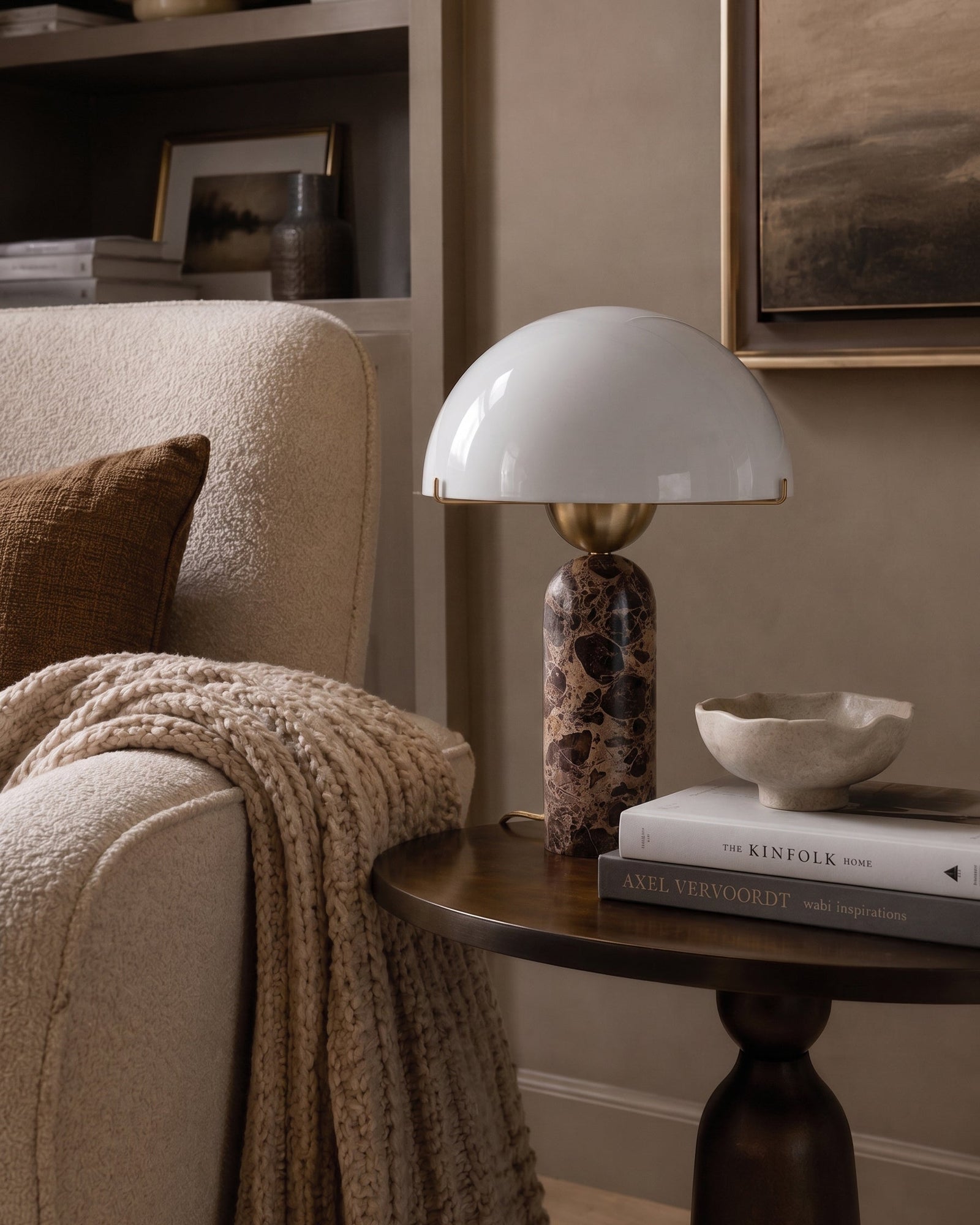 Nerarena tafellamp van marmer - afbeelding 6 | Noma Lighting
