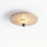 Norarora travertin Vlakke plafondlamp - afbeelding 2 | Noma Lighting