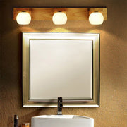 Ozawa Modern Spiegel LED Wandlamp Hout Glas Metaal Badkamer - afbeelding 6 | Noma Lighting