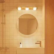 Ozawa Modern Spiegel LED Wandlamp Hout Glas Metaal Badkamer - afbeelding 8 | Noma Lighting