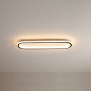 Quinn Minimalistisch Elliptische LED Plafondlamp Metaal/Acryl Zwart/Goud/Roségoud - afbeelding 12 | Noma Lighting