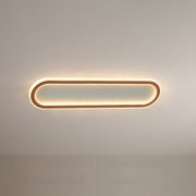 Quinn Minimalistisch Elliptische LED Plafondlamp Metaal/Acryl Zwart/Goud/Roségoud - afbeelding 14 | Noma Lighting