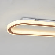 Quinn Minimalistisch Elliptische LED Plafondlamp Metaal/Acryl Zwart/Goud/Roségoud - afbeelding 17 | Noma Lighting