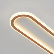 Quinn Minimalistisch Elliptische LED Plafondlamp Metaal/Acryl Zwart/Goud/Roségoud - afbeelding 18 | Noma Lighting
