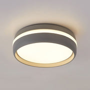 Quinn Moderne Design LED Plafondlamp Metaal Acryl Zwart Woonkamer - afbeelding 10 | Noma Lighting