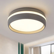 Quinn Moderne Design LED Plafondlamp Metaal Acryl Zwart Woonkamer - afbeelding 8 | Noma Lighting