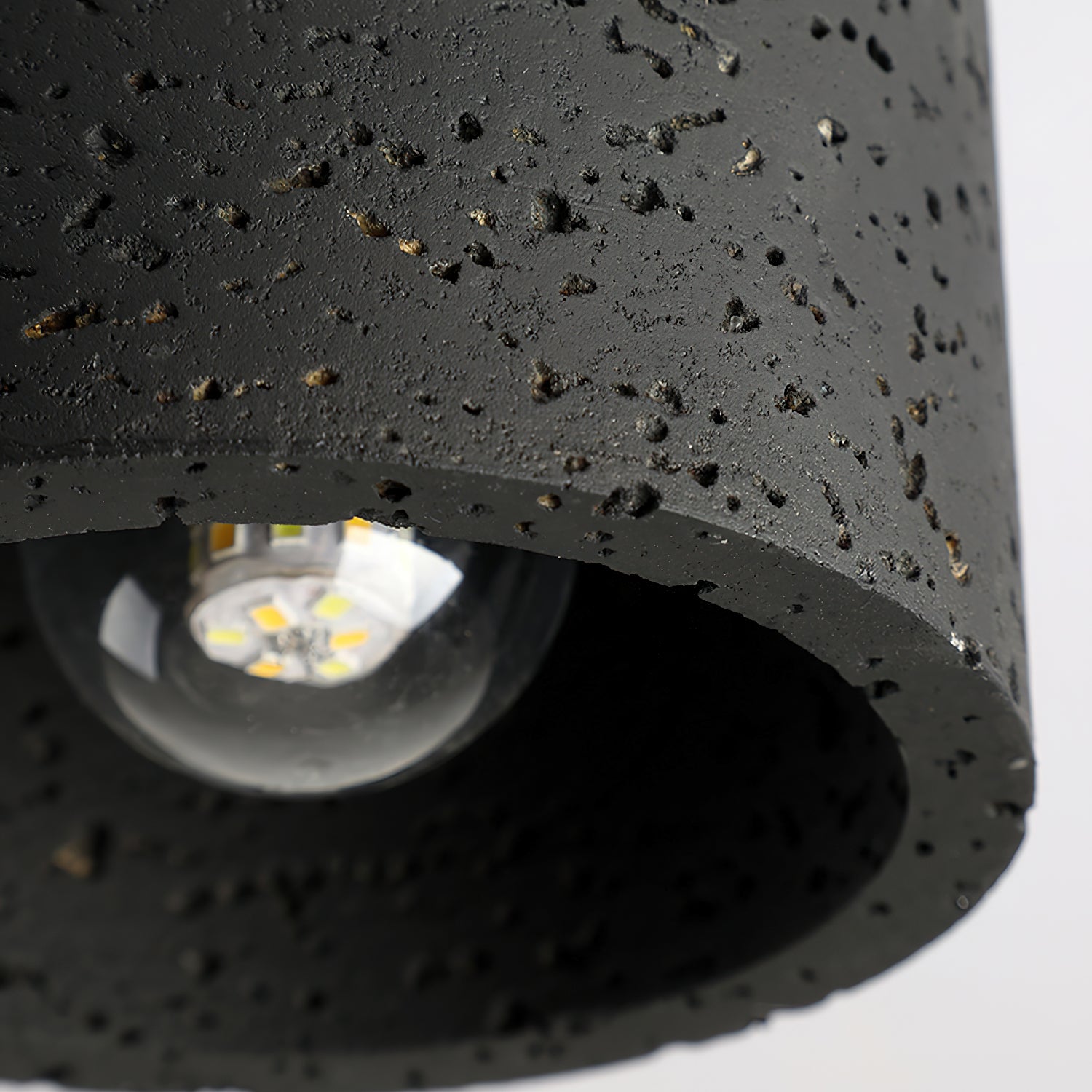 Rilon Ritta plafondlamp zwart & gele travertin - afbeelding 10 | Noma Lighting