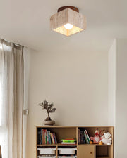 Rilon Ritta plafondlamp zwart & gele travertin - afbeelding 19 | Noma Lighting
