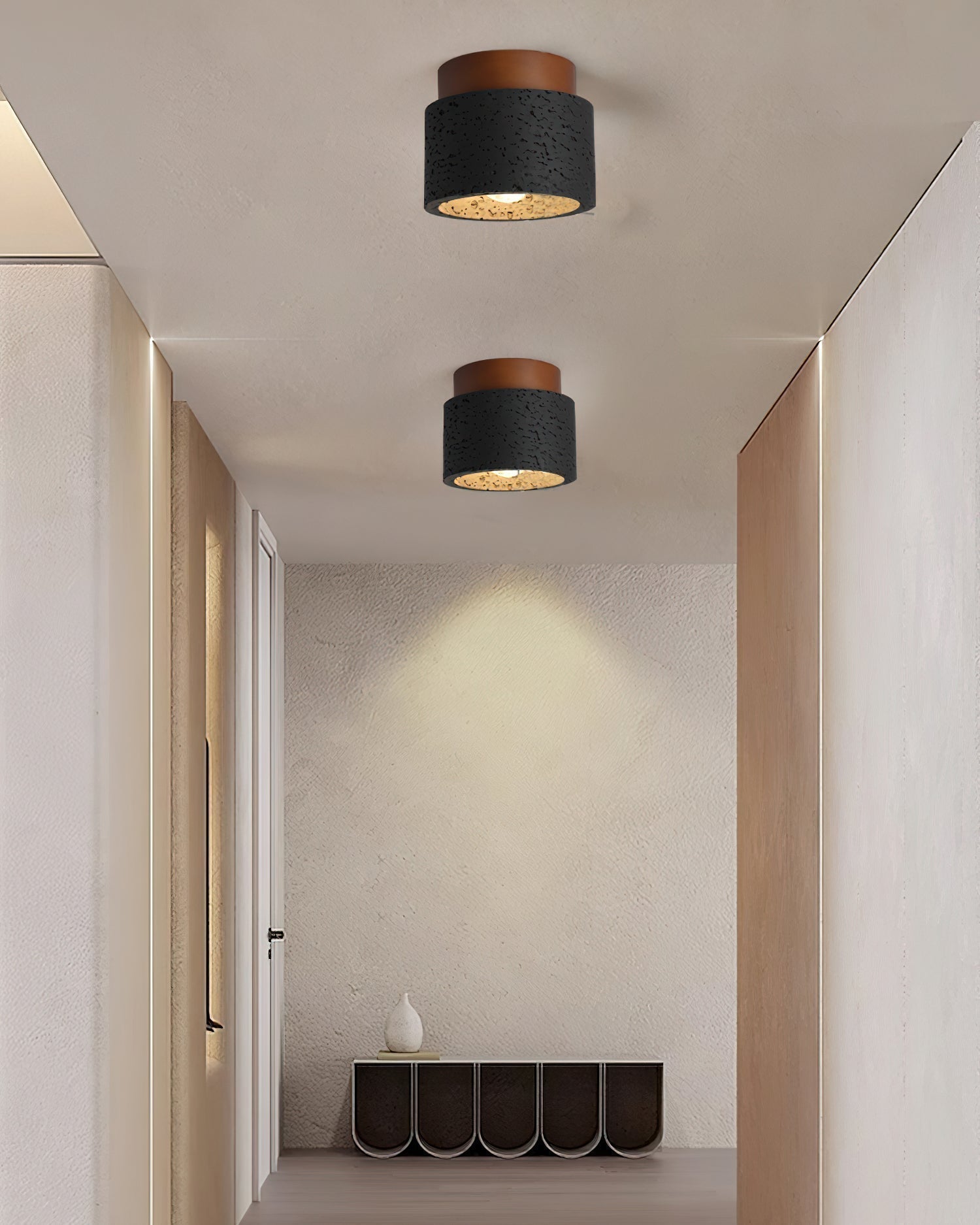 Rilon Ritta plafondlamp zwart & gele travertin - afbeelding 22 | Noma Lighting