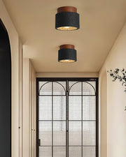 Rilon Ritta plafondlamp zwart & gele travertin - afbeelding 24 | Noma Lighting