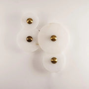 Slanke moderne minimalistische wandlamp van albast - afbeelding 14 | Noma Lighting
