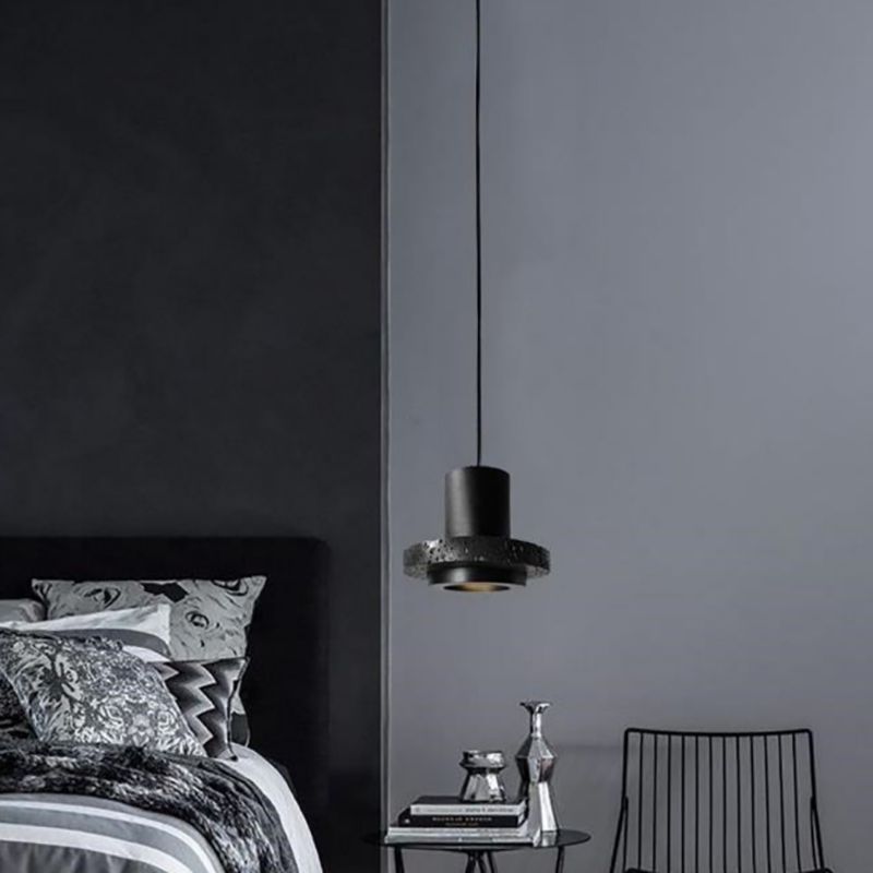 Zaid Modern Design LED Hanglamp Cirkel Zwart Woonkamer Eettafel - afbeelding 2 | Noma Lighting