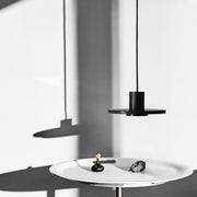 Zaid Modern Design LED Hanglamp Cirkel Zwart Woonkamer Eettafel - afbeelding 3 | Noma Lighting