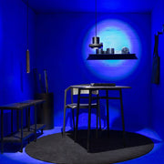 Zaid Modern Design LED Hanglamp Cirkel Zwart Woonkamer Eettafel - afbeelding 5 | Noma Lighting