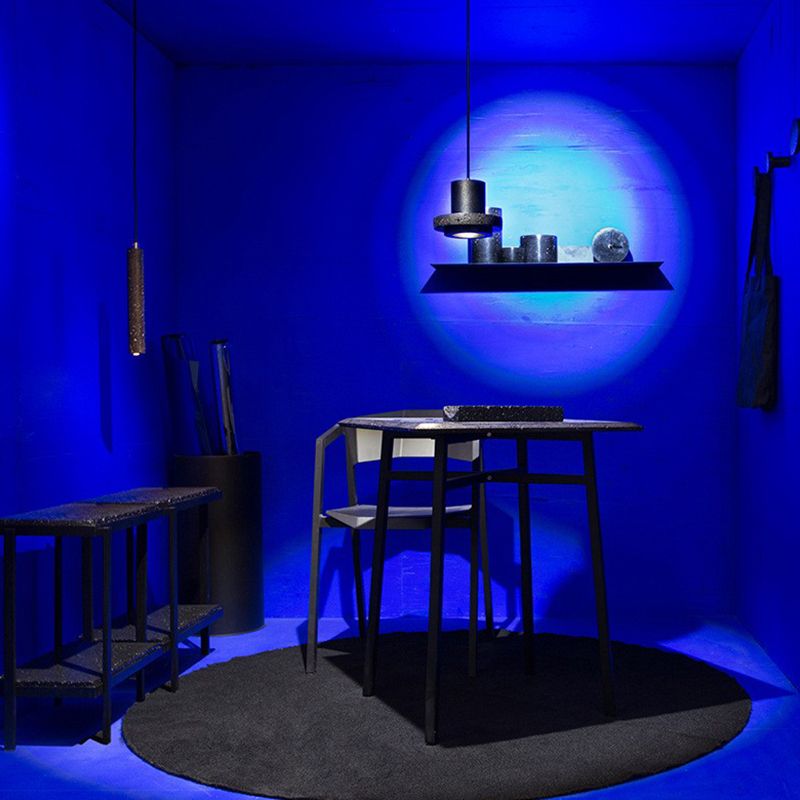 Zaid Modern Design LED Hanglamp Cirkel Zwart Woonkamer Eettafel - afbeelding 5 | Noma Lighting