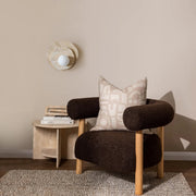 Tavinielle wandlamp travertin Layered Wabi-sabi Esthetiek - afbeelding 11 | Noma Lighting