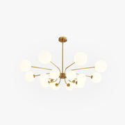 Valentina Moderne LED Kroonluchters Chroom/Goud Woonkamer - afbeelding 1 | Noma Lighting
