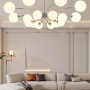 Valentina Moderne LED Kroonluchters Chroom/Goud Woonkamer - afbeelding 5 | Noma Lighting