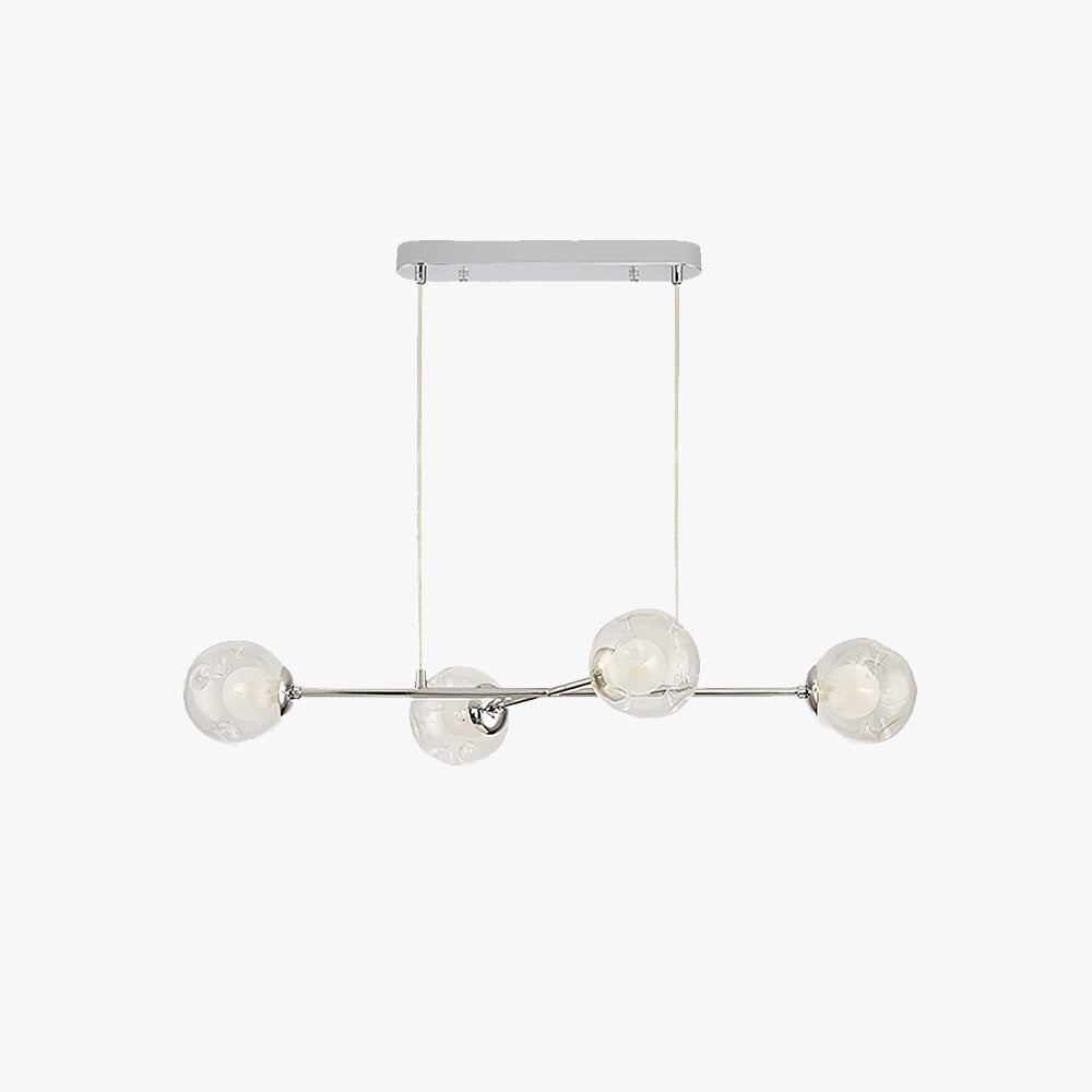 Valentina Nordic Bauhaus Kroonluchters Metaal Glas Woonkamer - afbeelding 1 | Noma Lighting