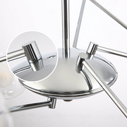 Valentina Nordic Bauhaus Kroonluchters Metaal Glas Woonkamer - afbeelding 13 | Noma Lighting