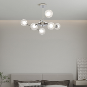 Valentina Nordic Bauhaus Kroonluchters Metaal Glas Woonkamer - afbeelding 3 | Noma Lighting