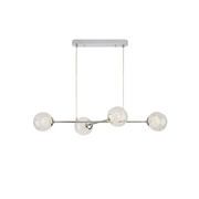Valentina Nordic Bauhaus Kroonluchters Metaal Glas Woonkamer - afbeelding 8 | Noma Lighting