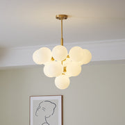 Valentina Scandinavische LED-kroonluchters Metaal Woonkamer - afbeelding 6 | Noma Lighting