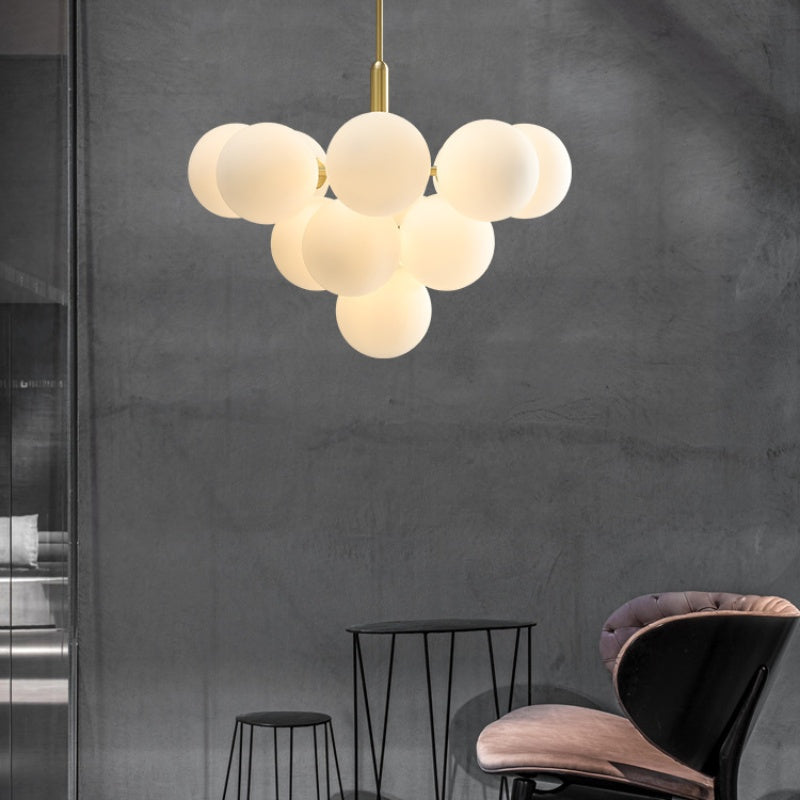 Valentina Scandinavische LED-kroonluchters Metaal Woonkamer - afbeelding 7 | Noma Lighting