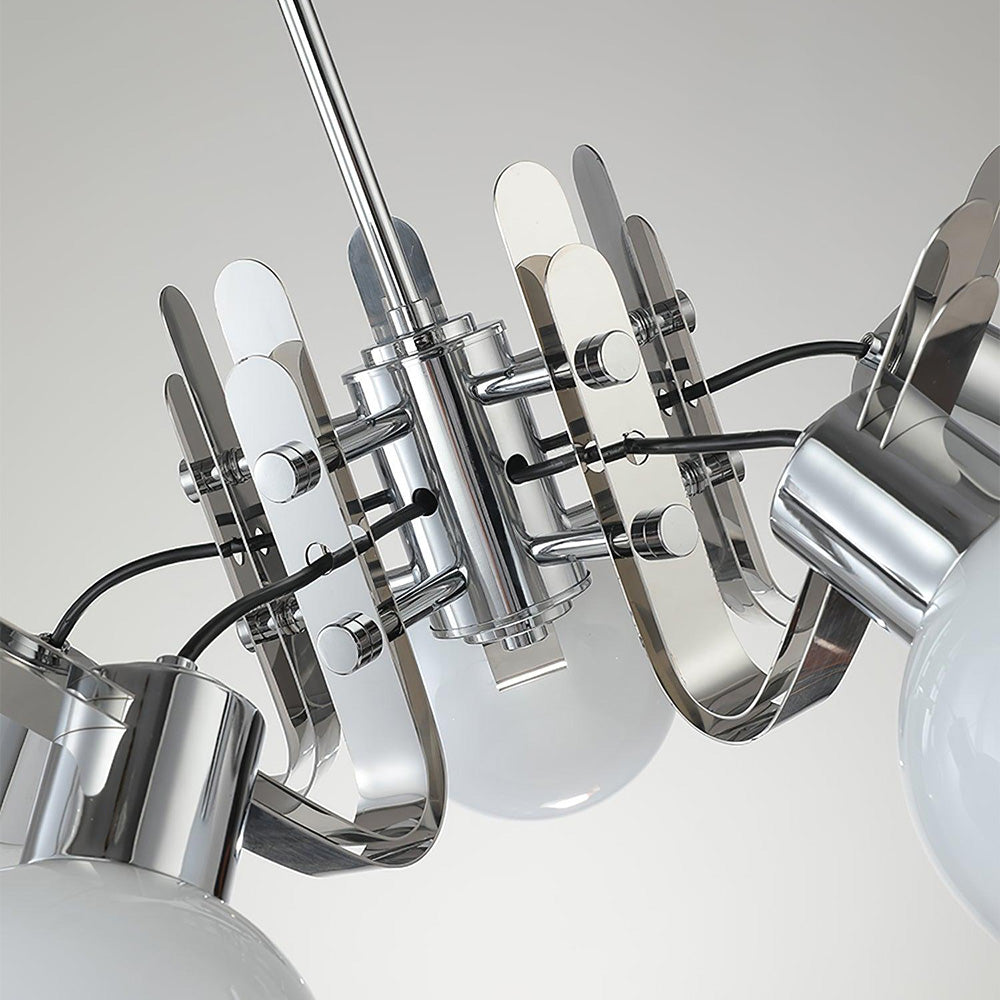 Valentina Vintage Geometrisch Kroonluchter Glas Woonkamer - afbeelding 11 | Noma Lighting