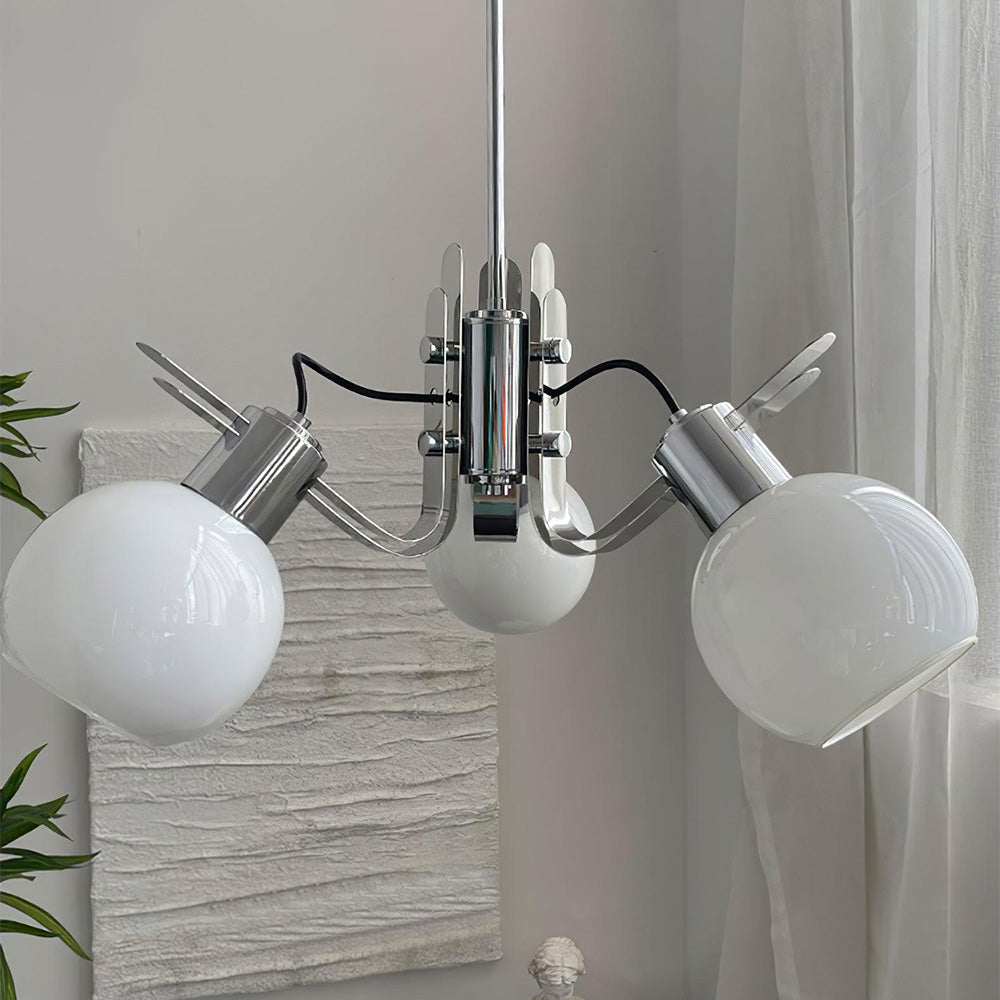 Valentina Vintage Geometrisch Kroonluchter Glas Woonkamer - afbeelding 5 | Noma Lighting